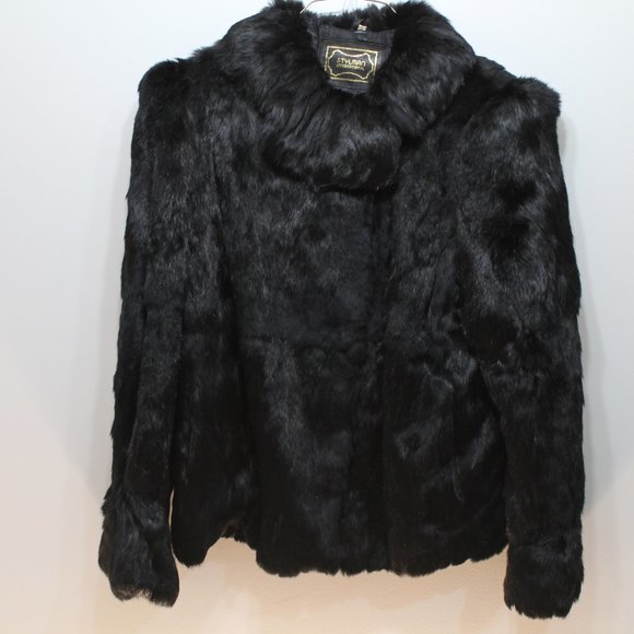 Vintage Fur bomber jacket - Picture 1 of 3